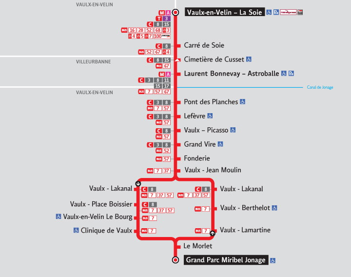 ligne tcl 83 laurent bonnevay grand parc 2016